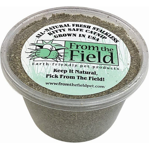 From the Field Stalkless Organic Catnip - 3.5oz Tub